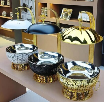 8QT Chafing Dishes for Buffet 3 Pack