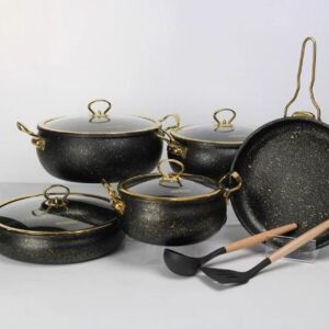 Non stick 11pcs cooking ware